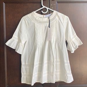 NWT English Factory lace boho blouse.